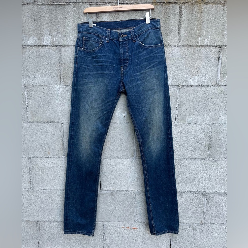 Copper Stock Designer Blue Denim Jeans